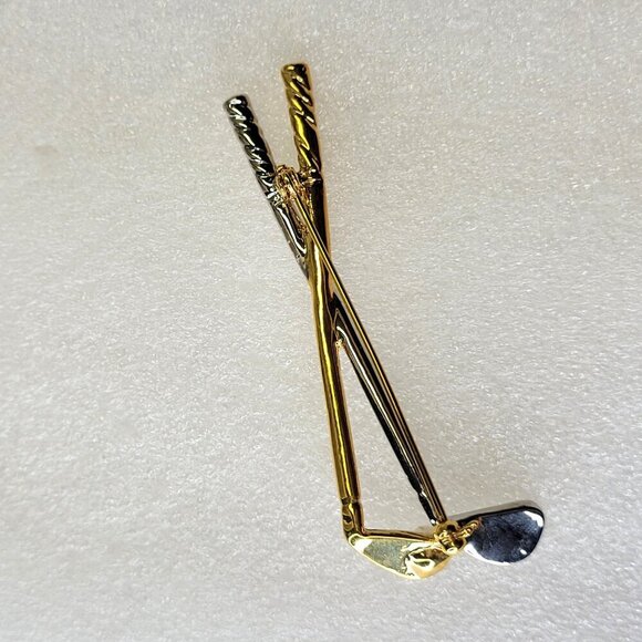 Men Golfers Lapel Pin Golfers Brooch Pin - Picture 3 of 9